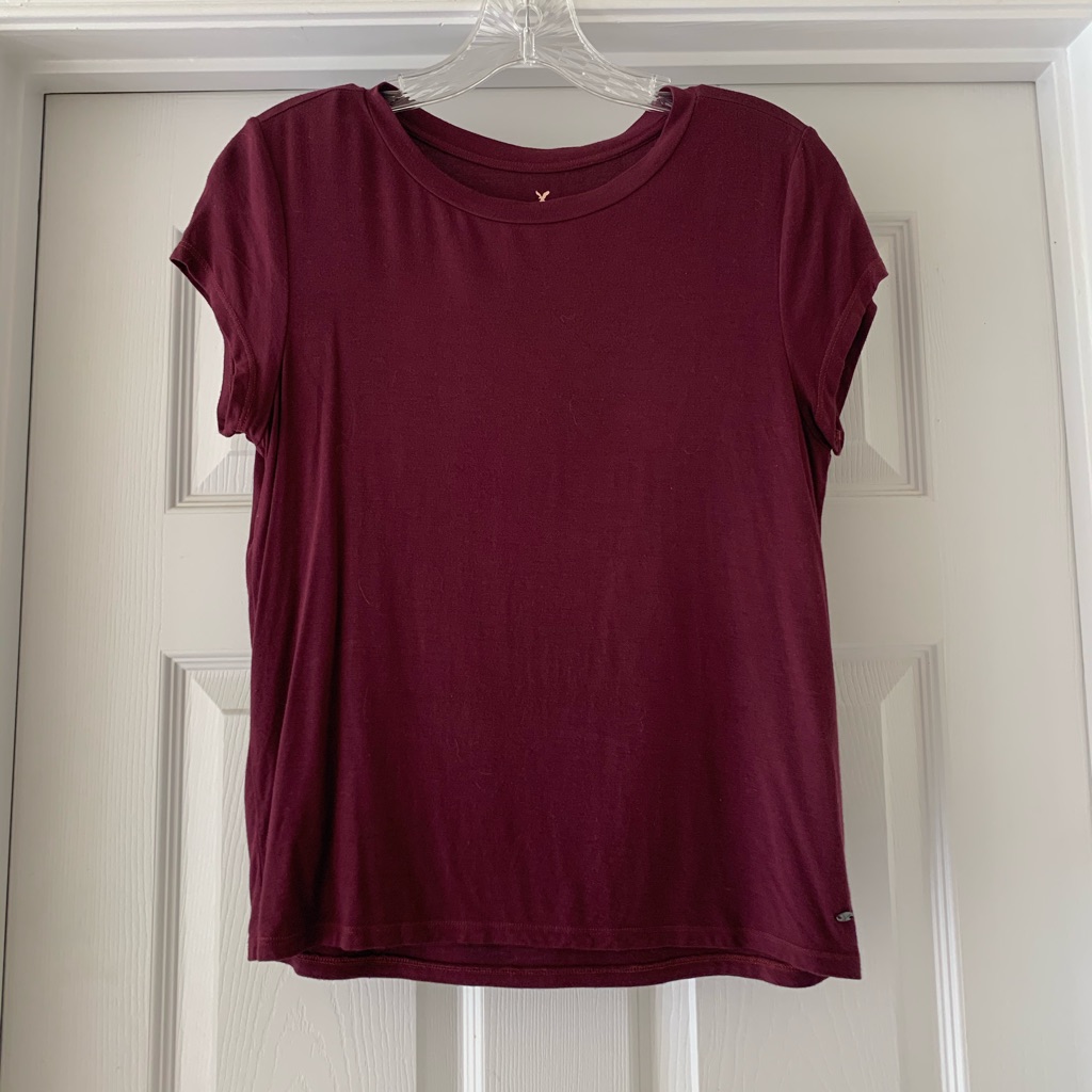 Super Soft Maroon Tee